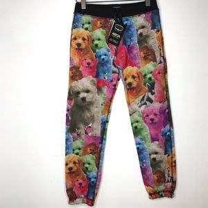 Zara Terez kids puppy collage sweatpants
